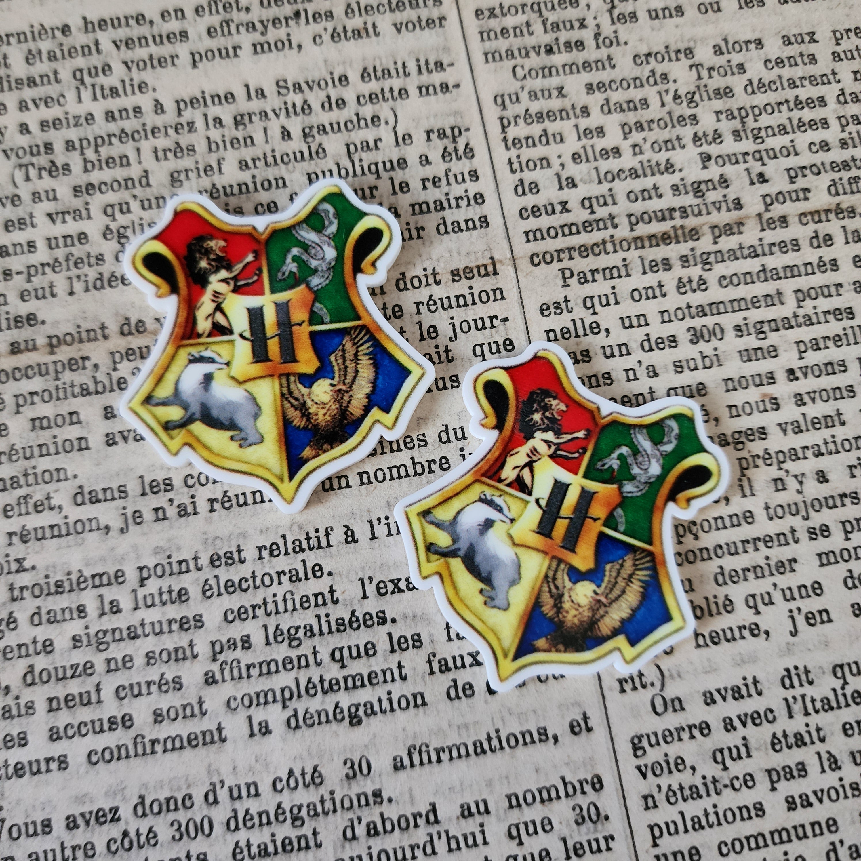 2pc Wizard Crest Planar Resin