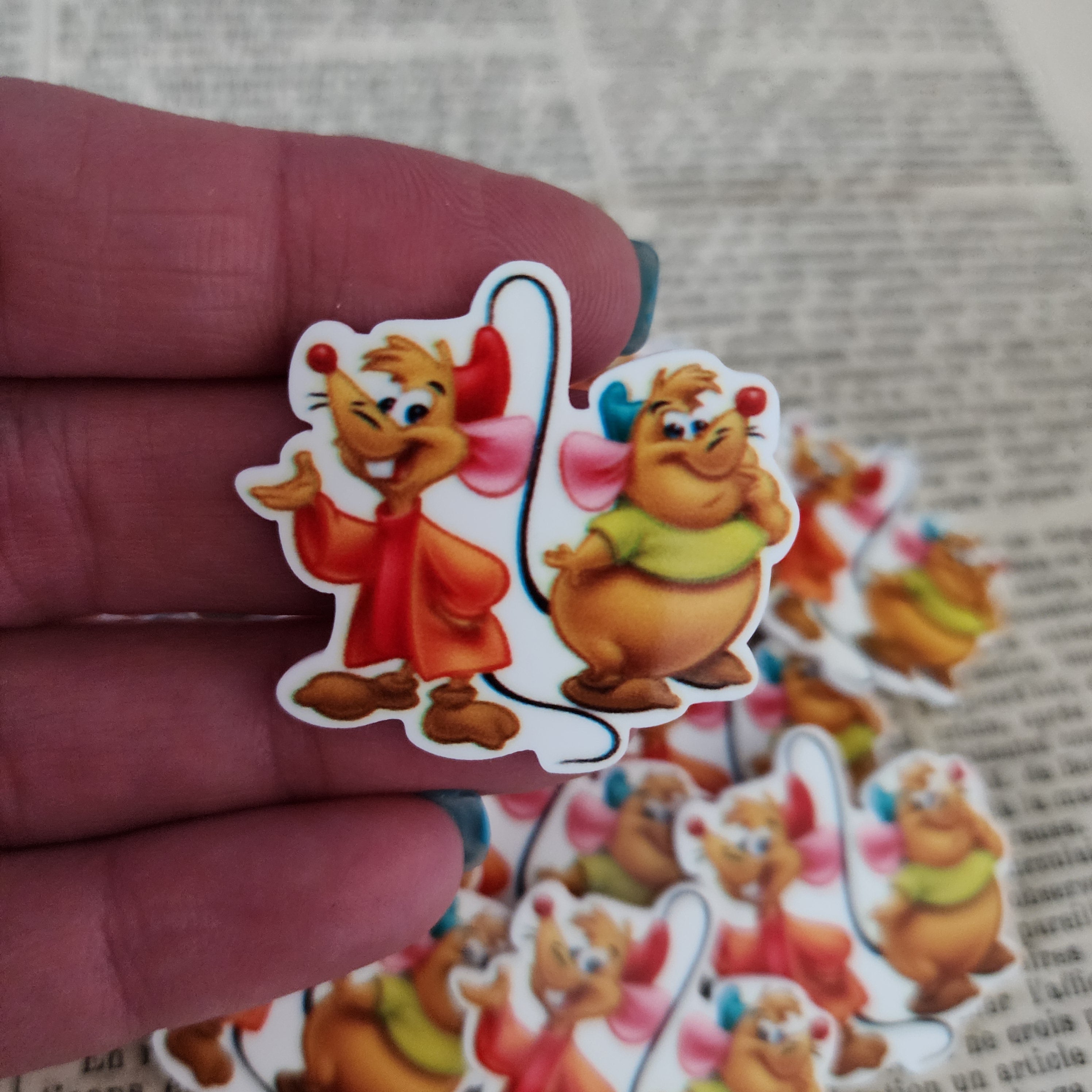 2pc Jaq and Gus Planar Resin