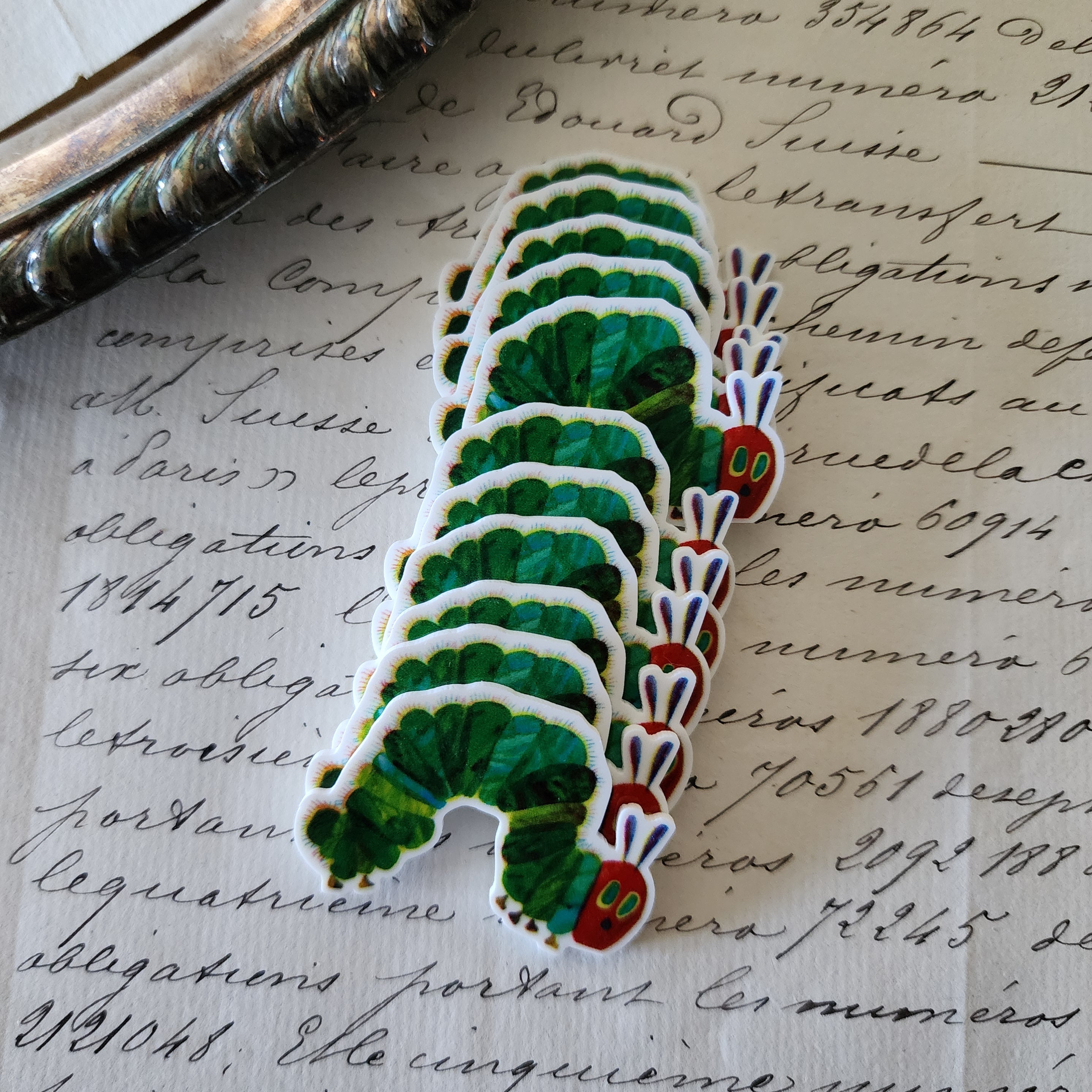 2pc Caterpillar Planar Resin