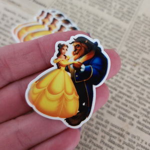 2pc Beauty and Her Beast Planar Resin
