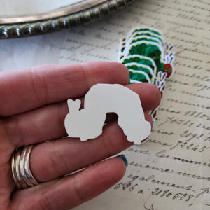 2pc Caterpillar Planar Resin