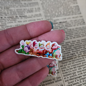 2pc Seven Dwarfs Planar Resin