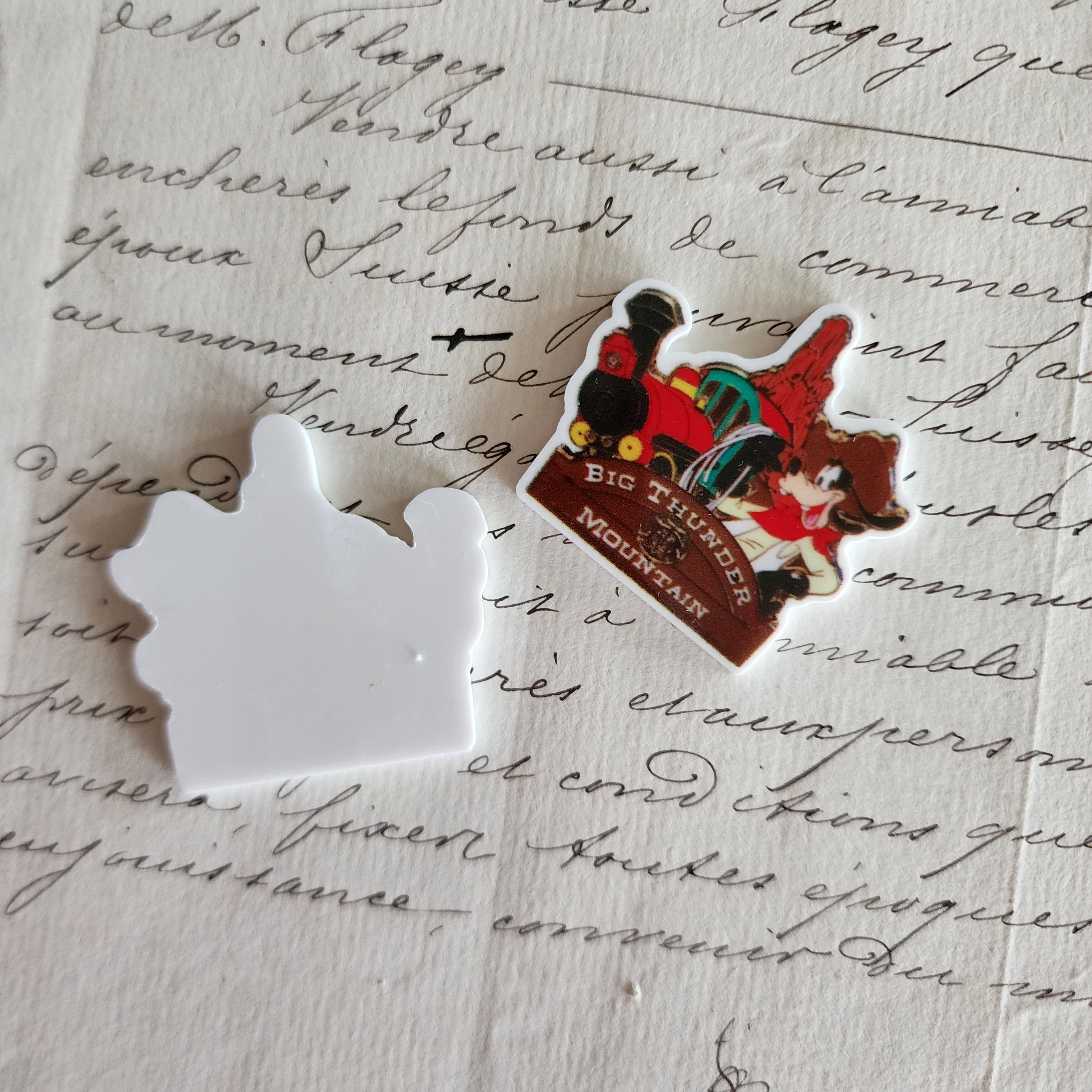 2pc Splash Mountain Planar Resin