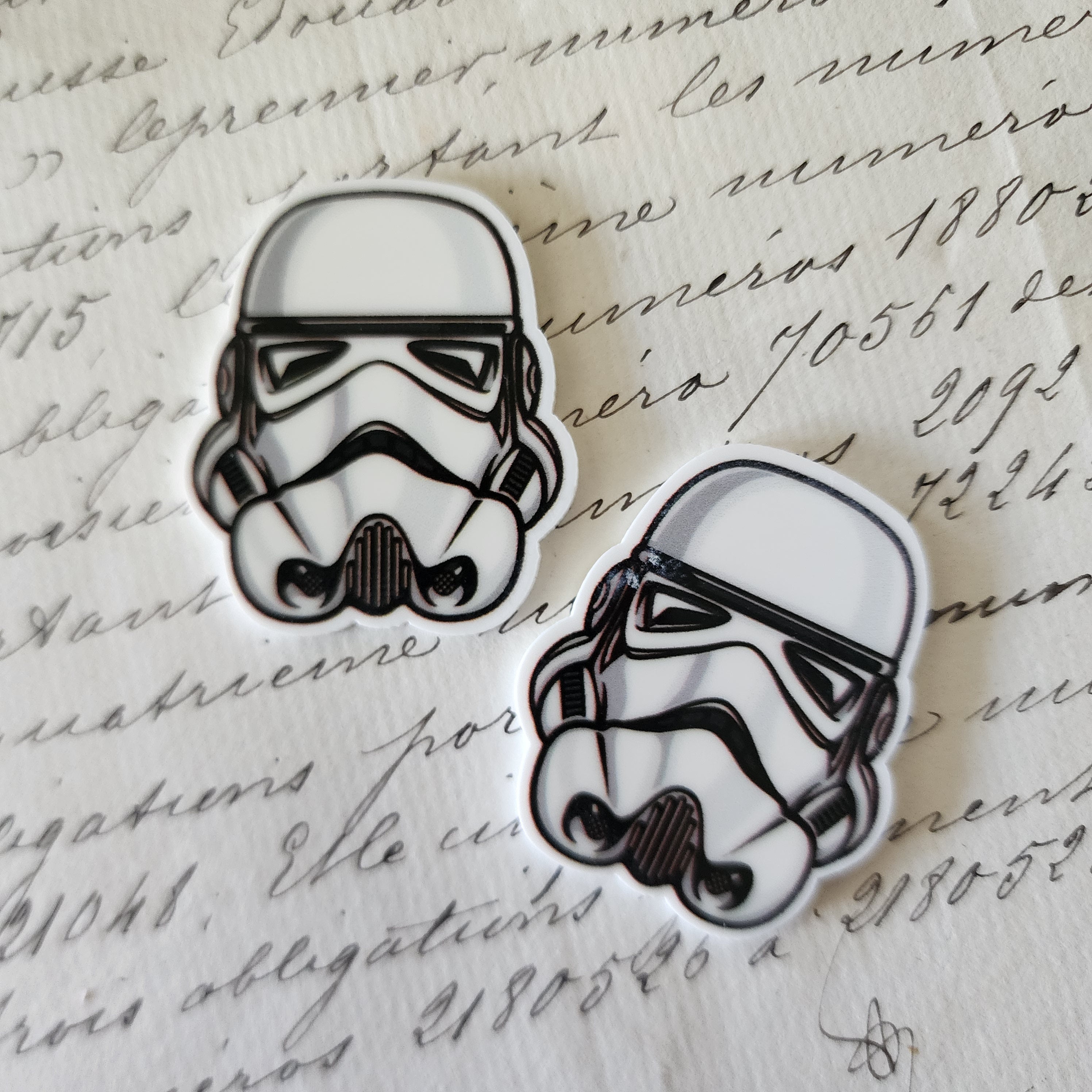 2pc Stormtrooper Planar Resin