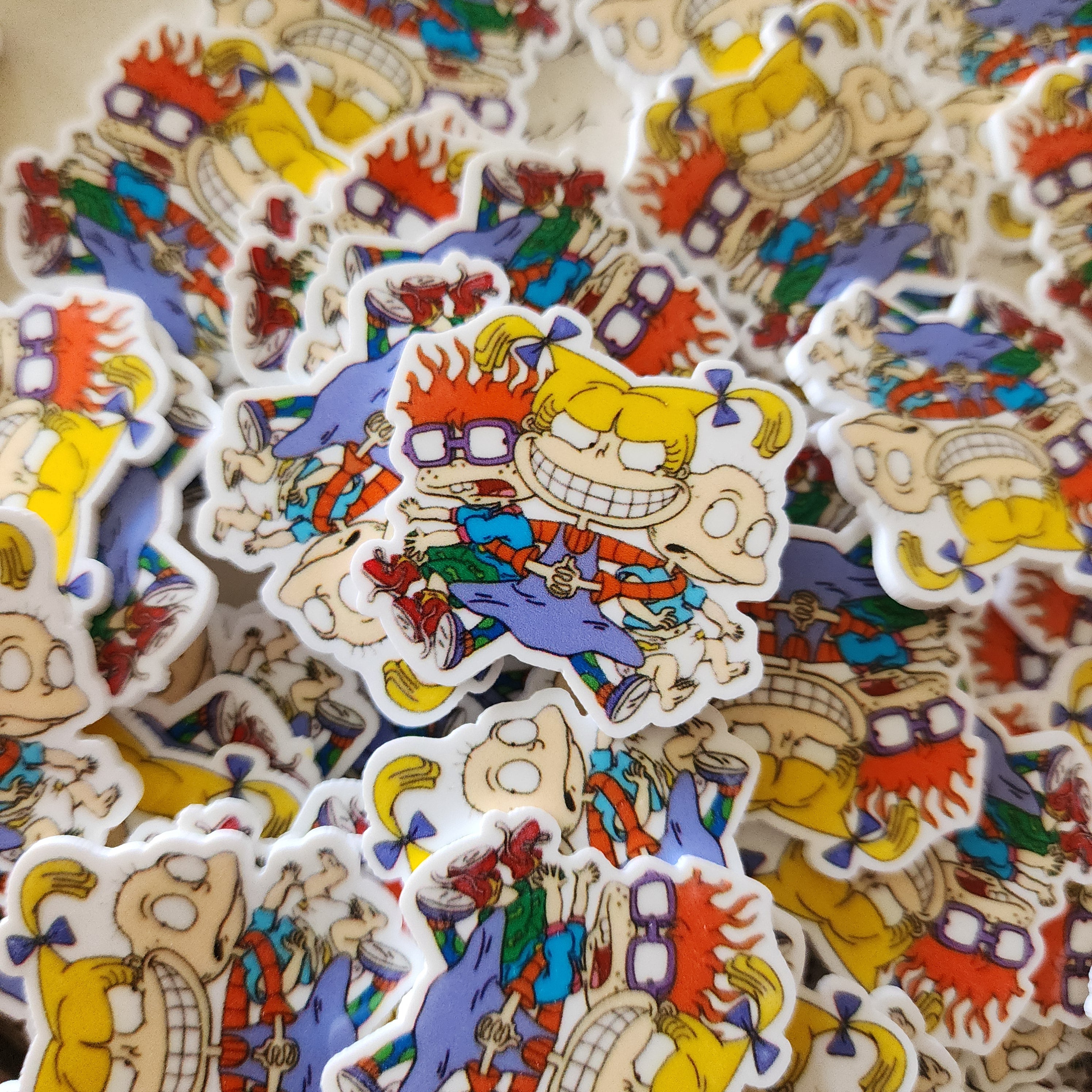 2pc Classic Cartoon Planar Resin