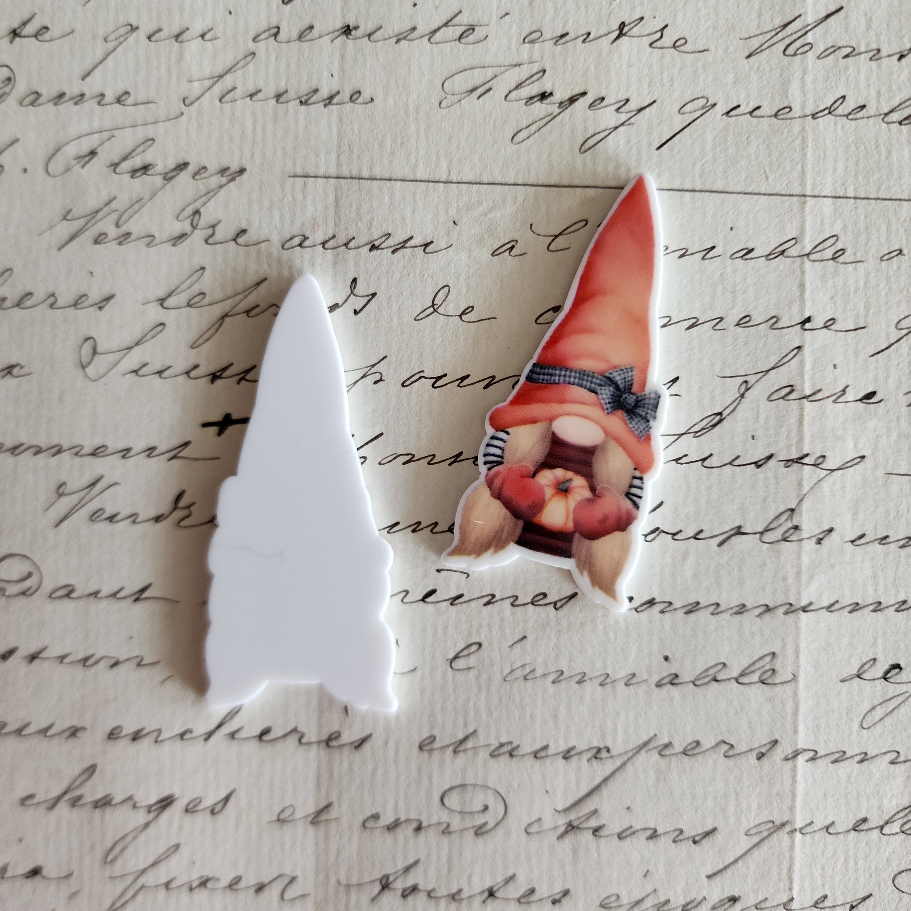 (Copy) 2pc Fall Gnome Planar Resin