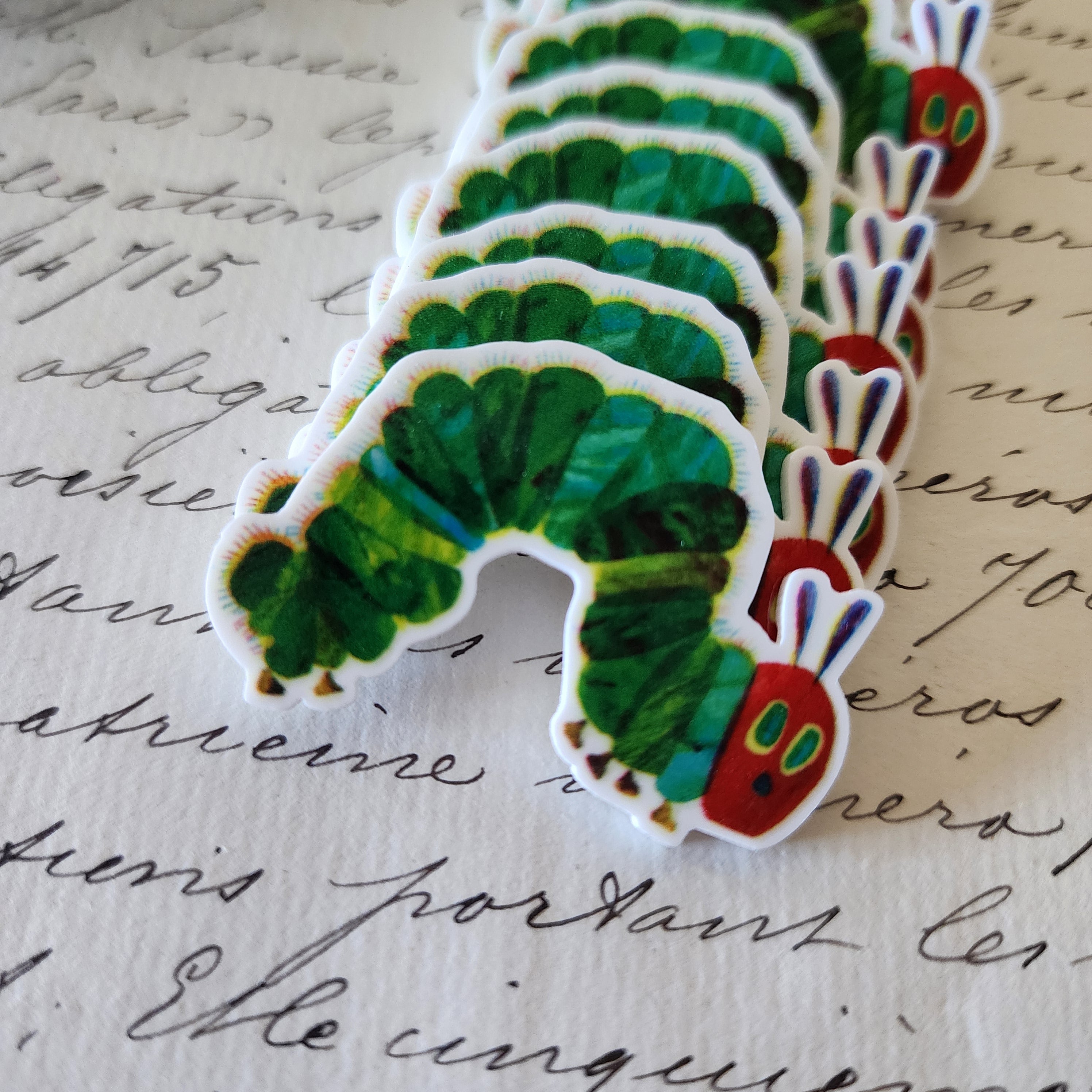 2pc Caterpillar Planar Resin