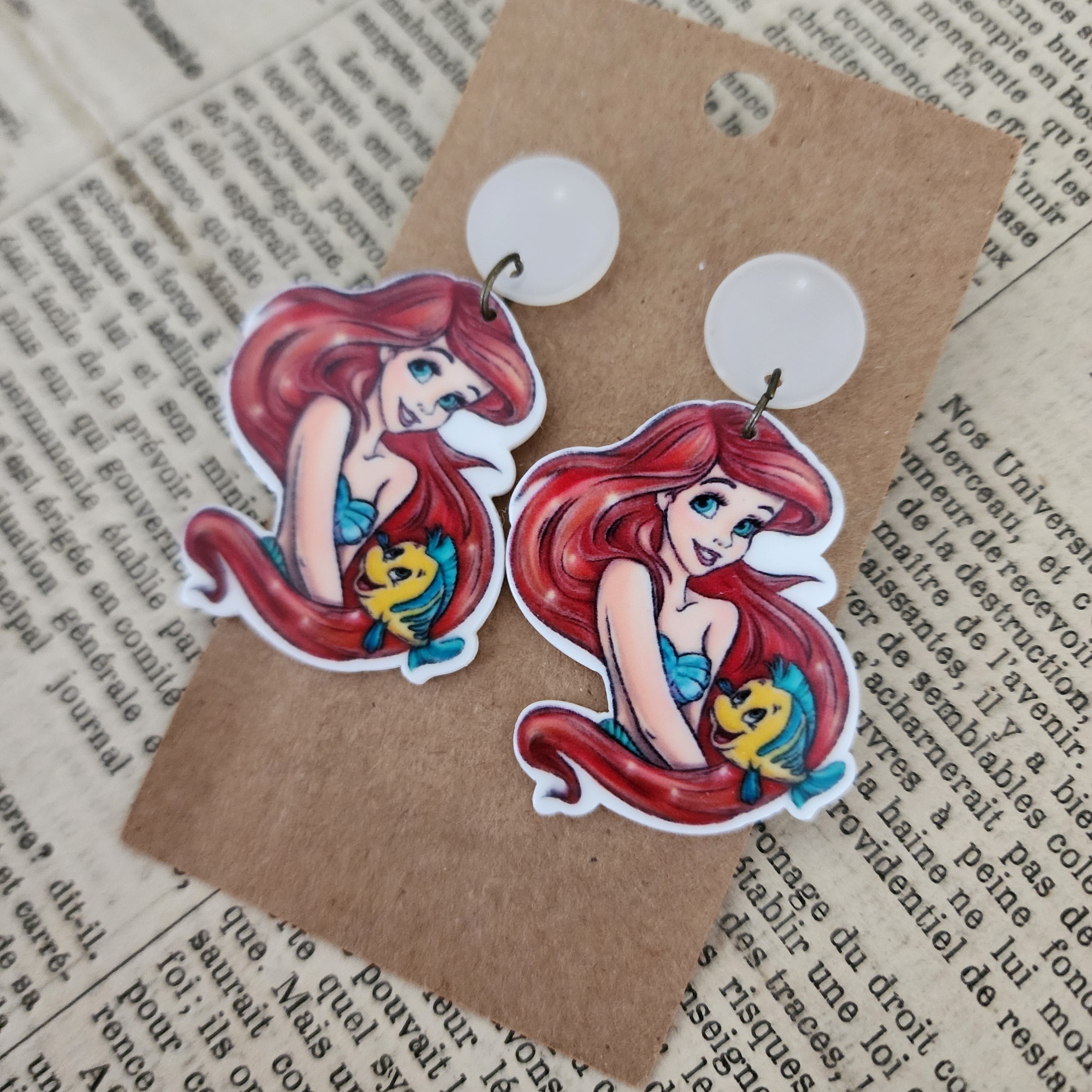 Mermaid Drop Earrings