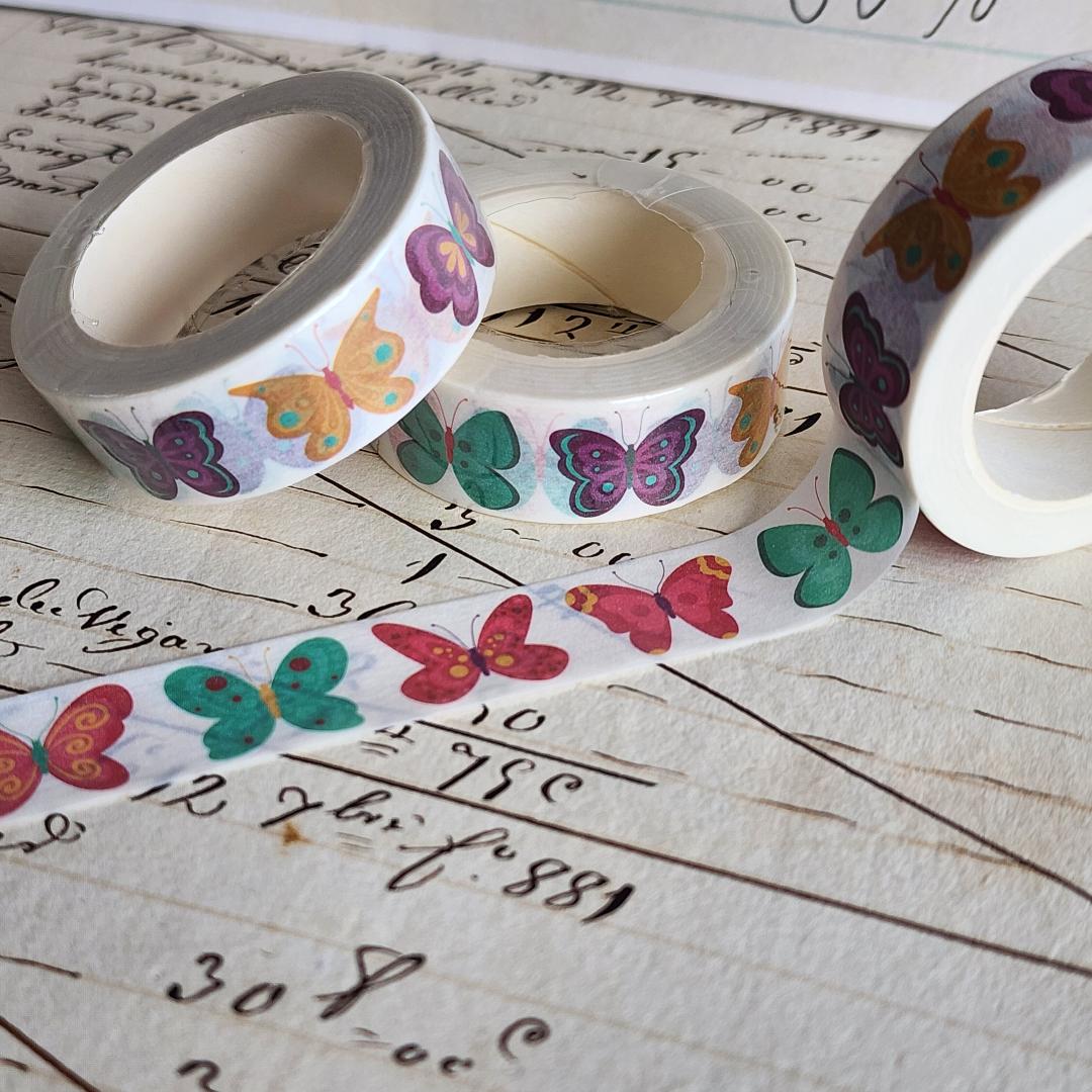 Pastel Butterfly Washi Tape