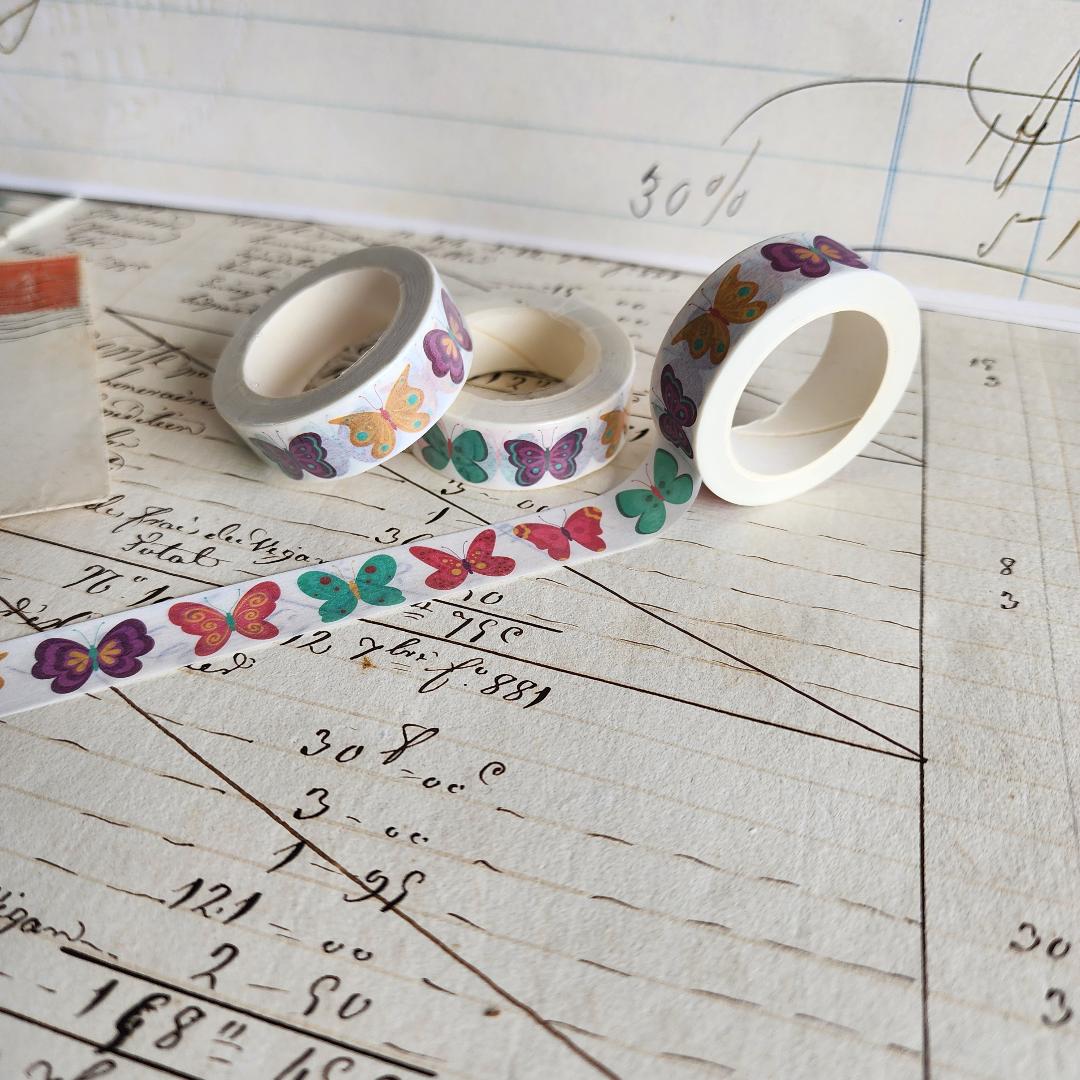 Pastel Butterfly Washi Tape