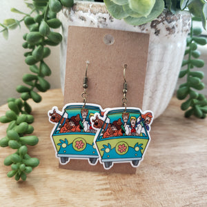 90's Classic Cartoon Drop Earrings