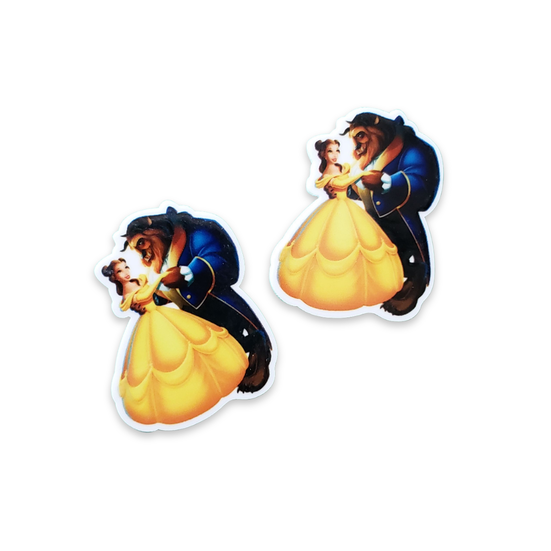 2pc Beauty and Her Beast Planar Resin