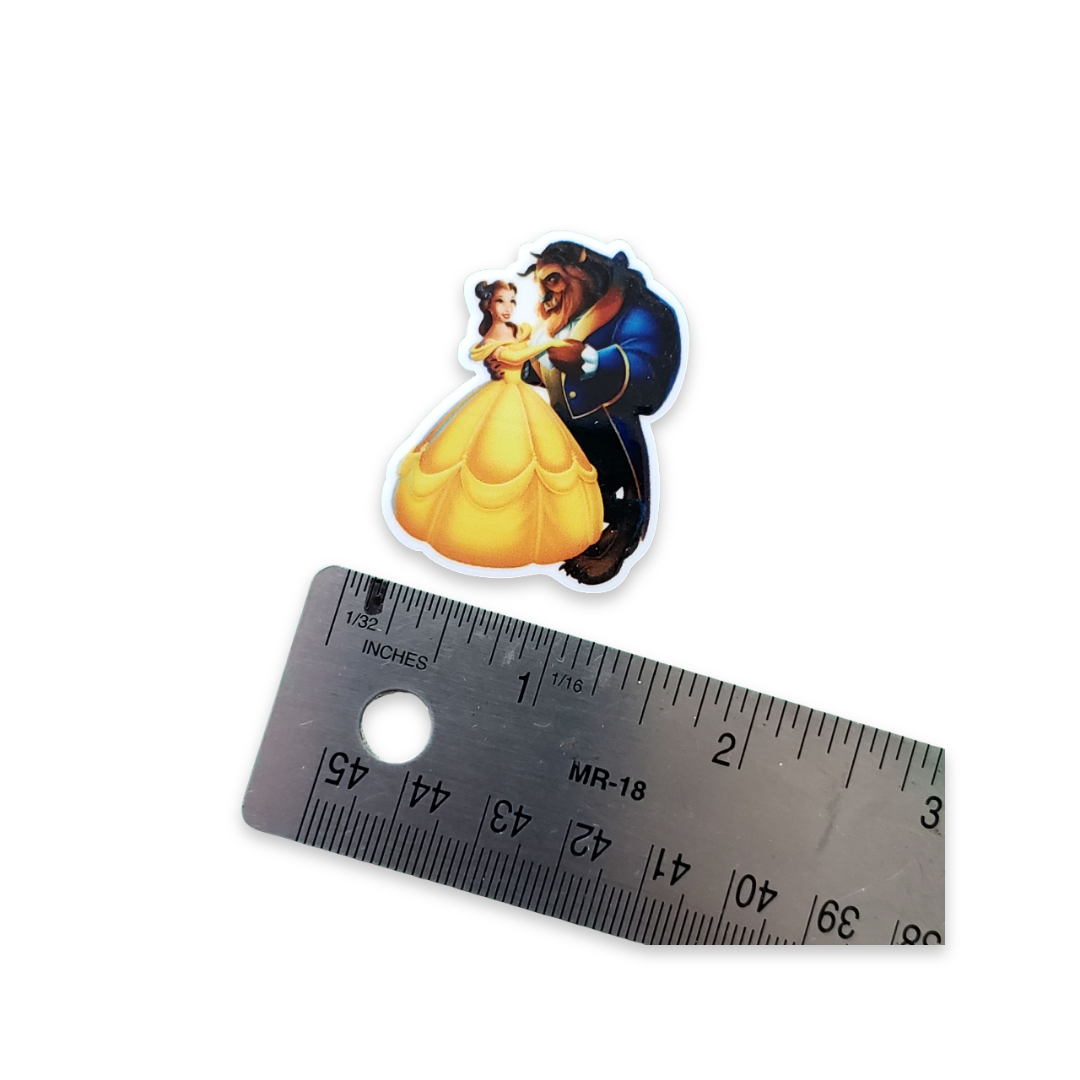 2pc Beauty and Her Beast Planar Resin