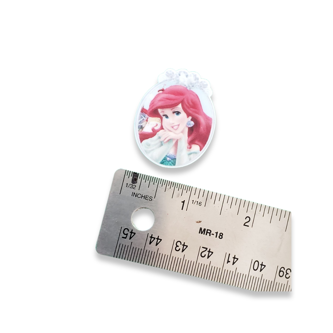 2pc Little Mermaid Planar Resin