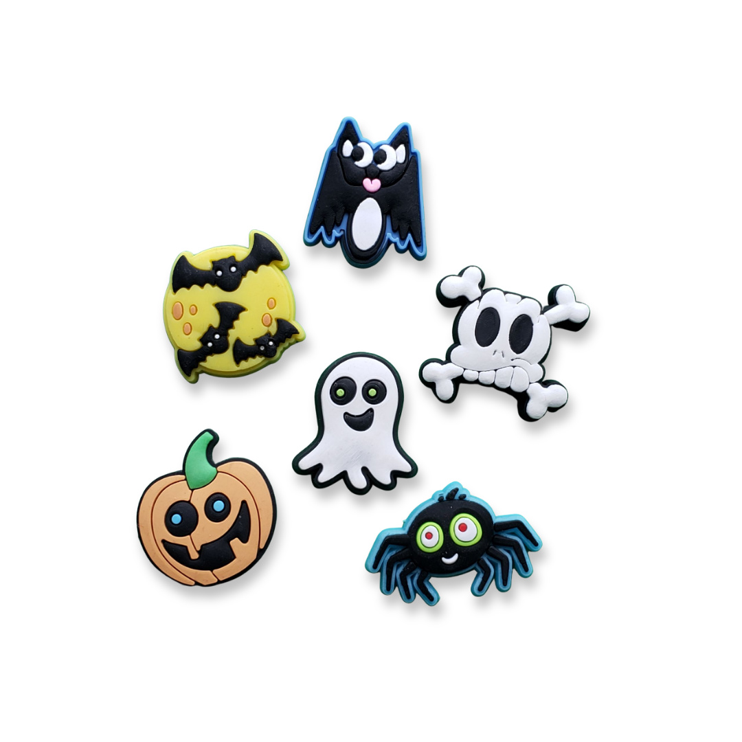 2pc Halloween Ghost Soft PVC Resin