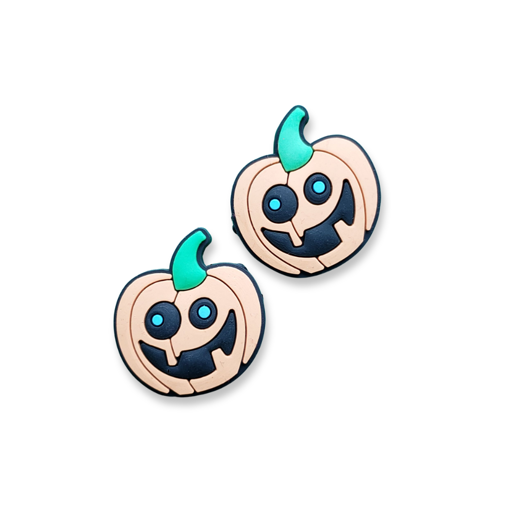 2pc Halloween Pumpkin Soft PVC Resin