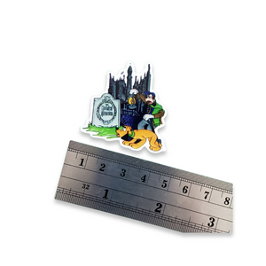 2pc Haunted Mansion Planar Resin