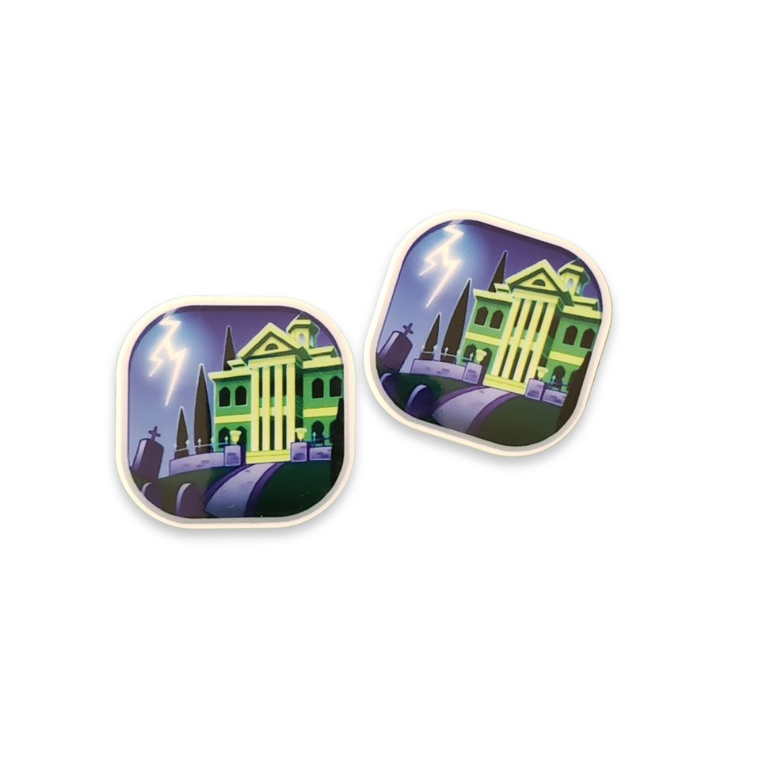 2pc Haunted Mansion Planar Resin