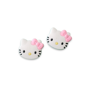 2pc Pink Kitty Soft PVC Resin