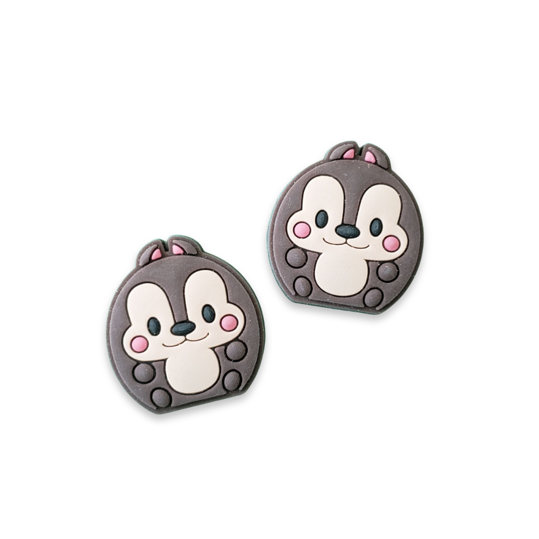 2pc Chipmunk Soft PVC Resin