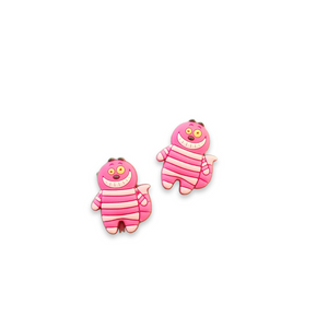 2pc Pink Cat Soft PVC Resin