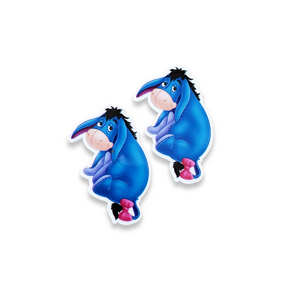 2pc Sad Donkey Planar Resin