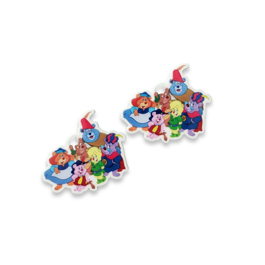 2pc Gummi Bears Planar Resin