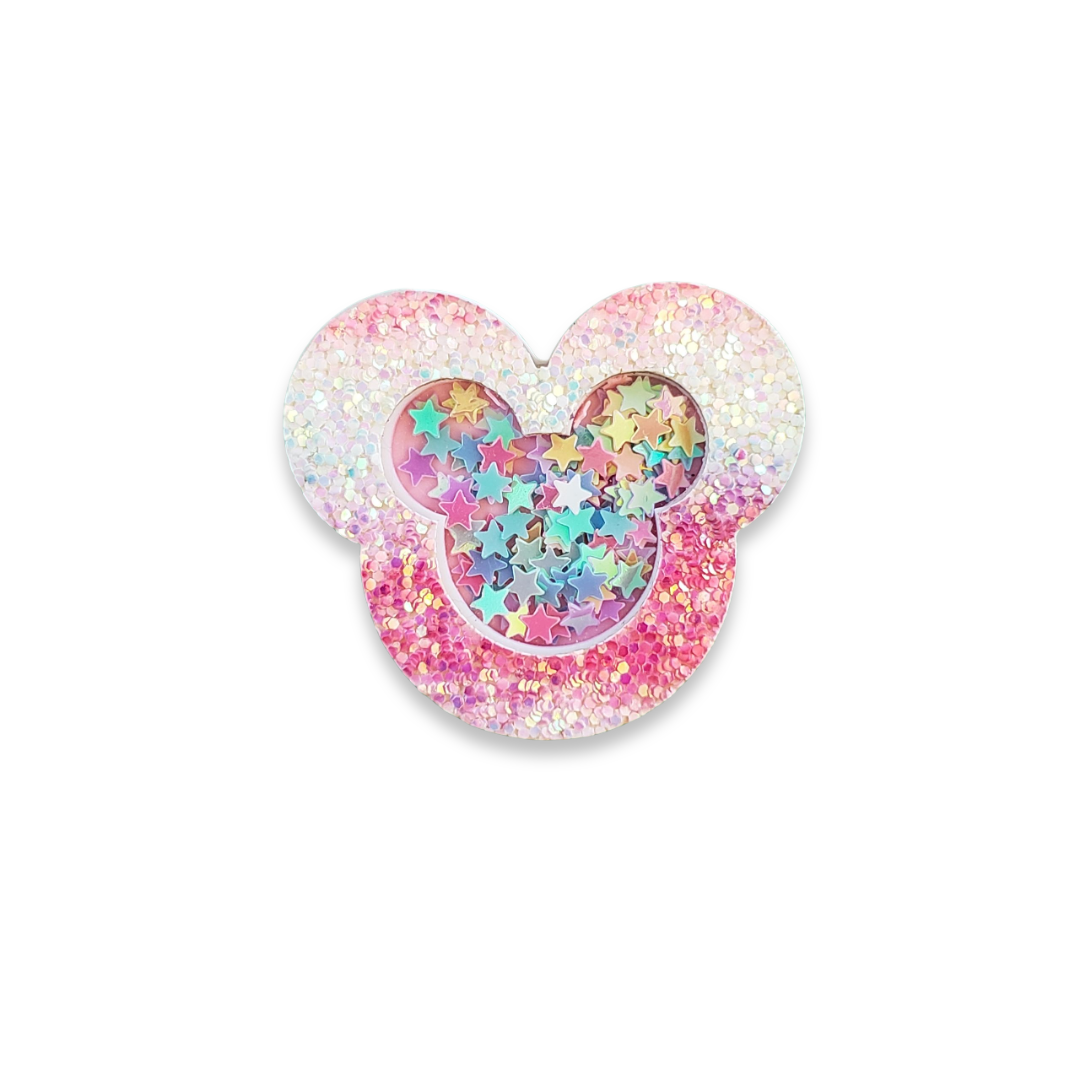 Rainbow Mouse Acrylic Sequins Shaker