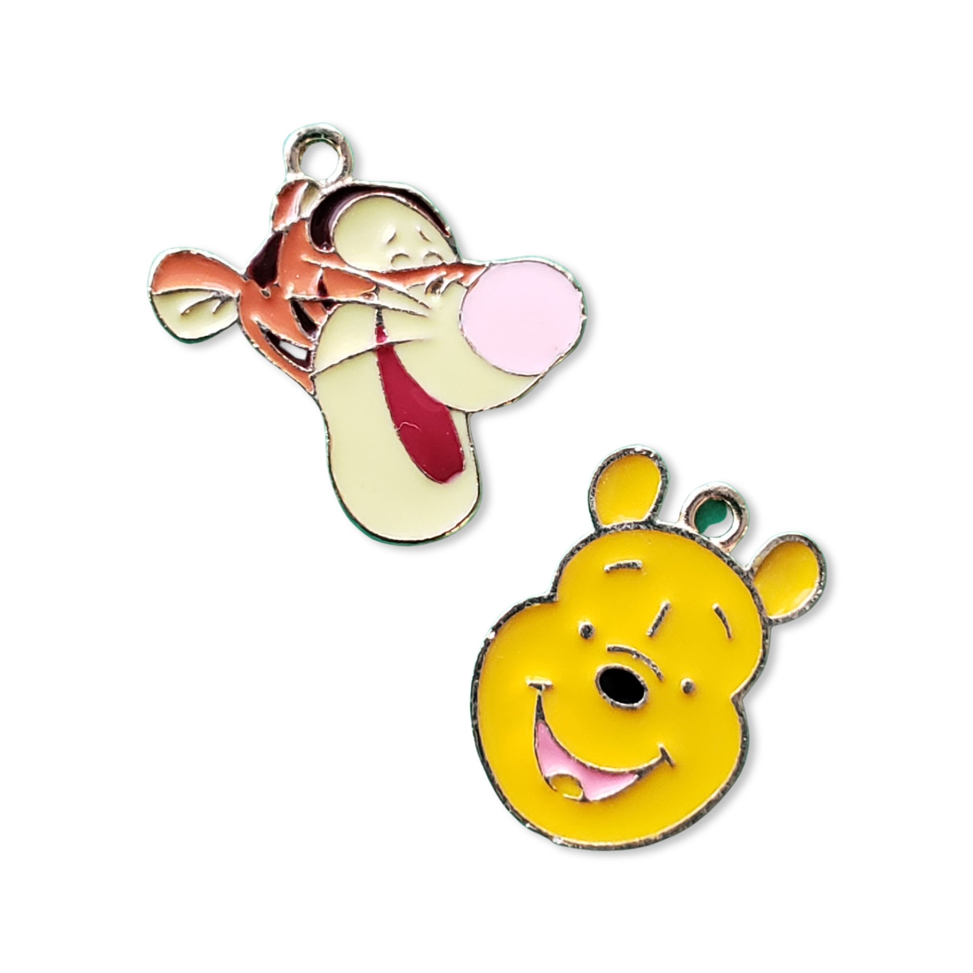 Enamel Honey Bear Metal Charm