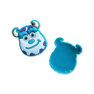 2pc Blue Monster Soft PVC Resin