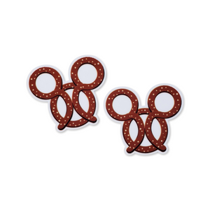 2pc Mouse Pretzel Planar Resin