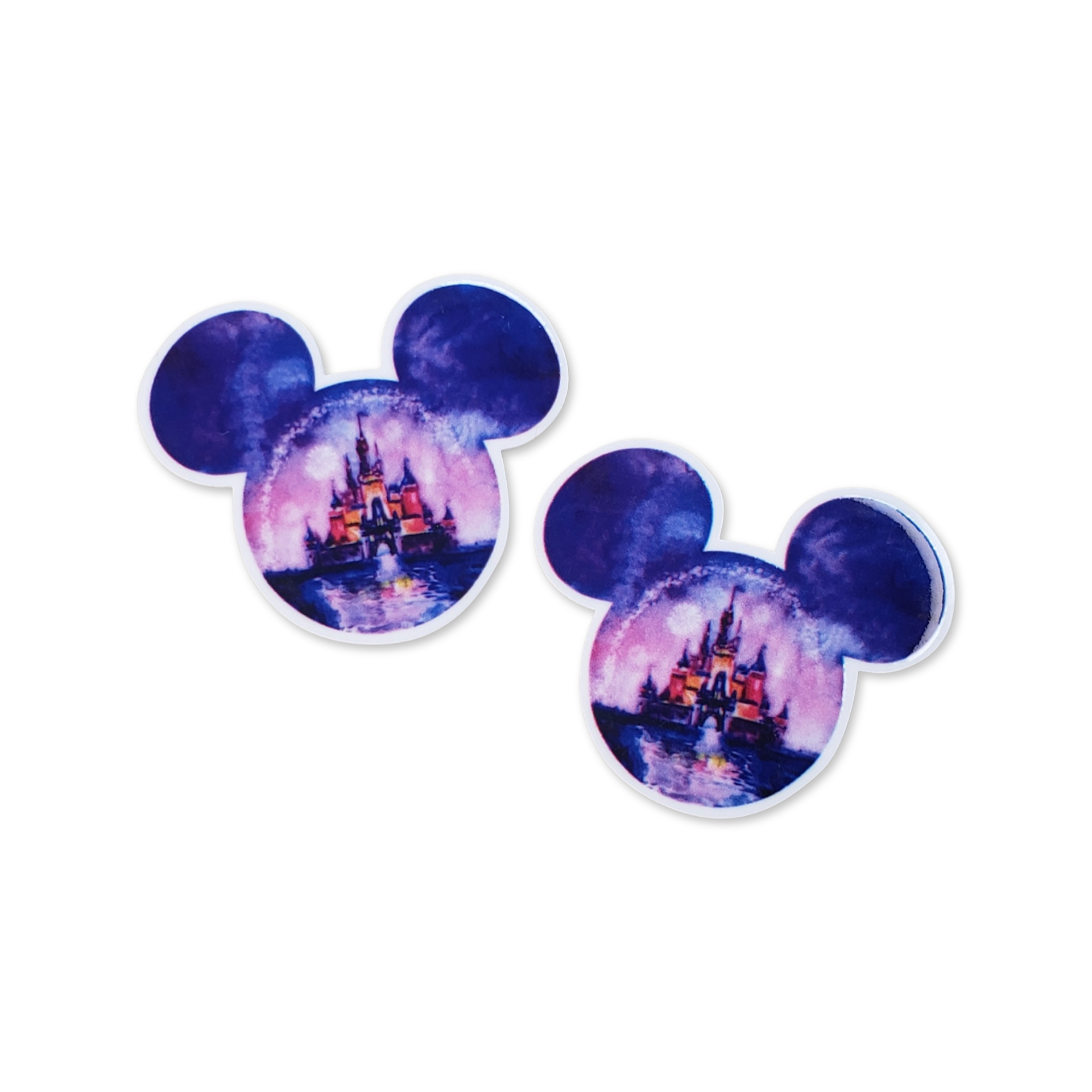 2pc Castle Mouse Planar Resin