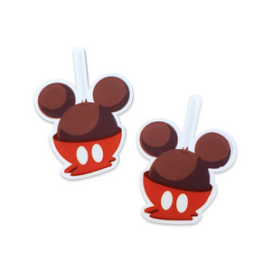 2pc Mr. Mouse Carmel Apple Planar Resin