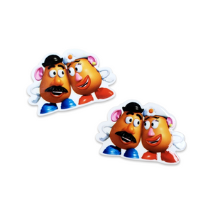 2pc Potato Head Couple  Planar Resin