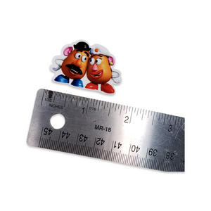 2pc Potato Head Couple  Planar Resin