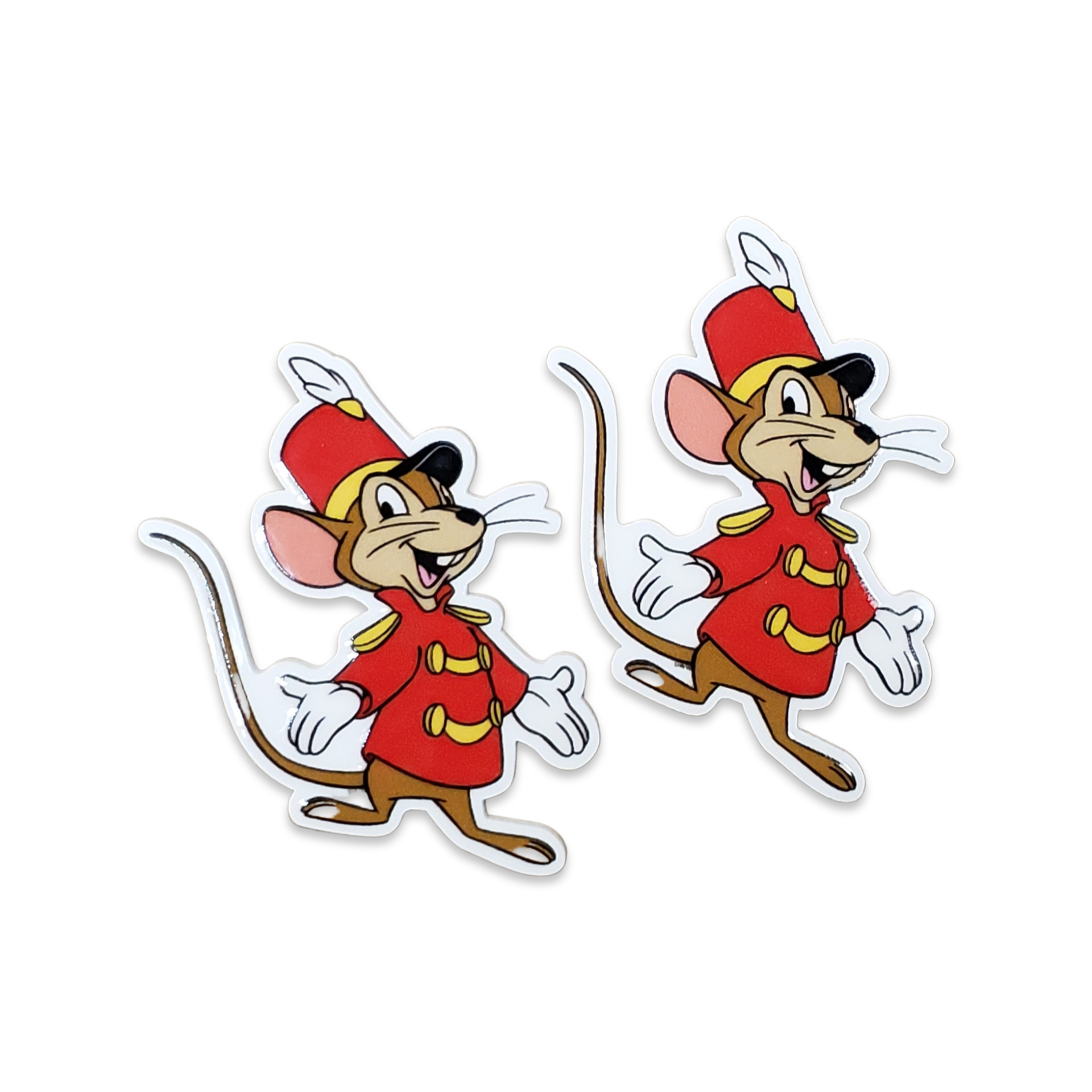 2pc Circus Mouse Planar Resin