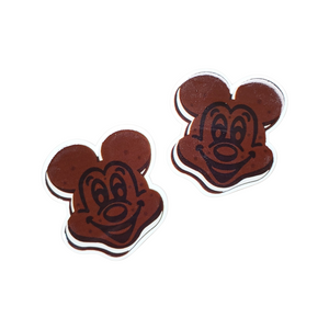 2pc Mouse Ice-cream Sandwich Planar Resin