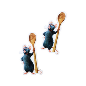 2pc Mouse Chef Planar Resin