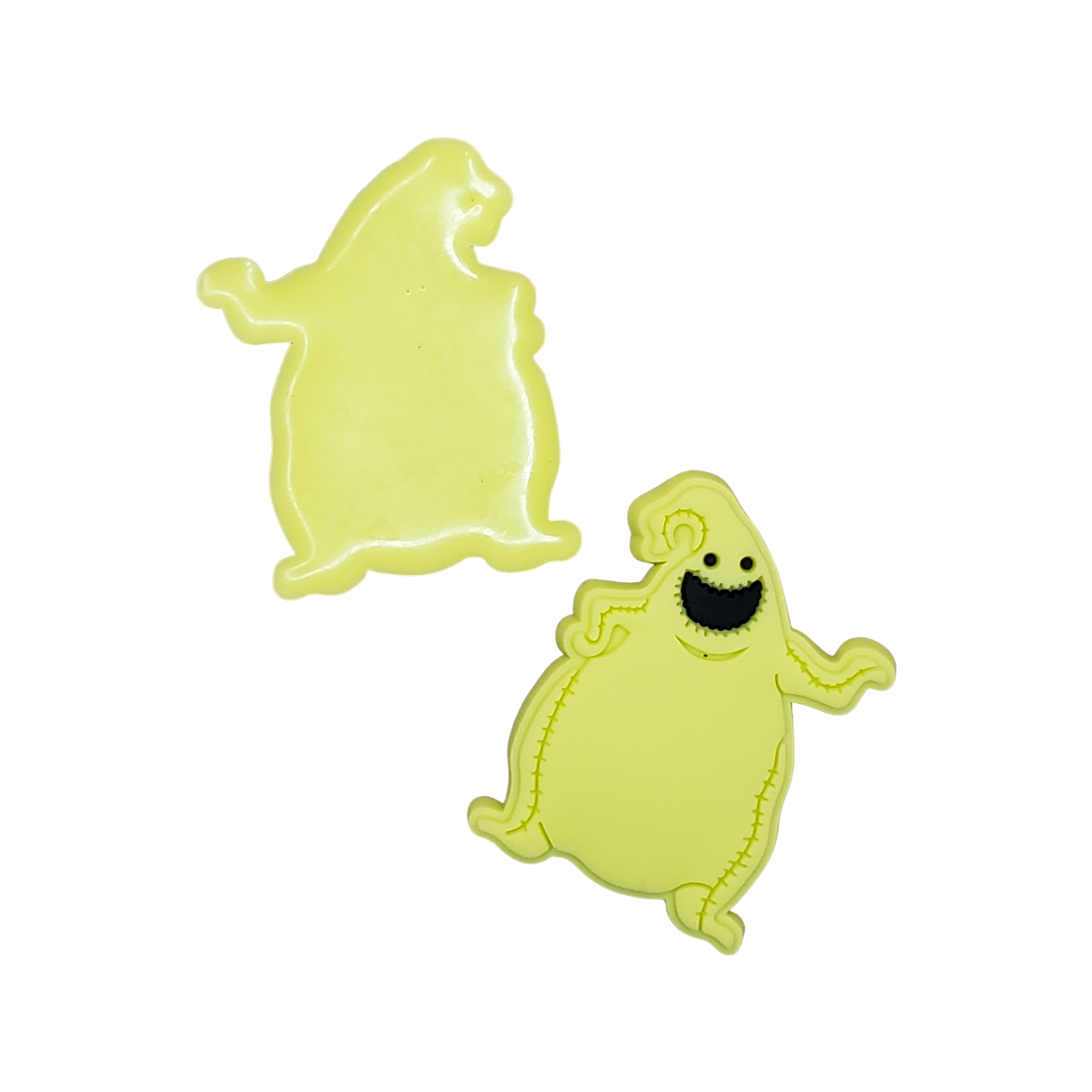 2pc Green Oogie Soft PVC Resin