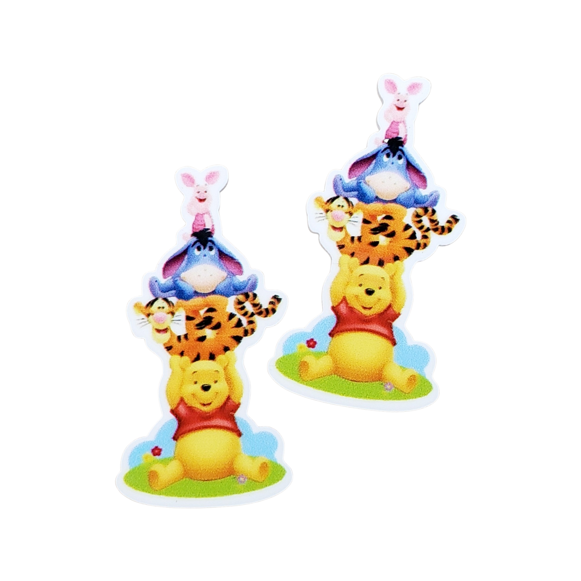 2pc Honey Bear and Friends Planar Resin