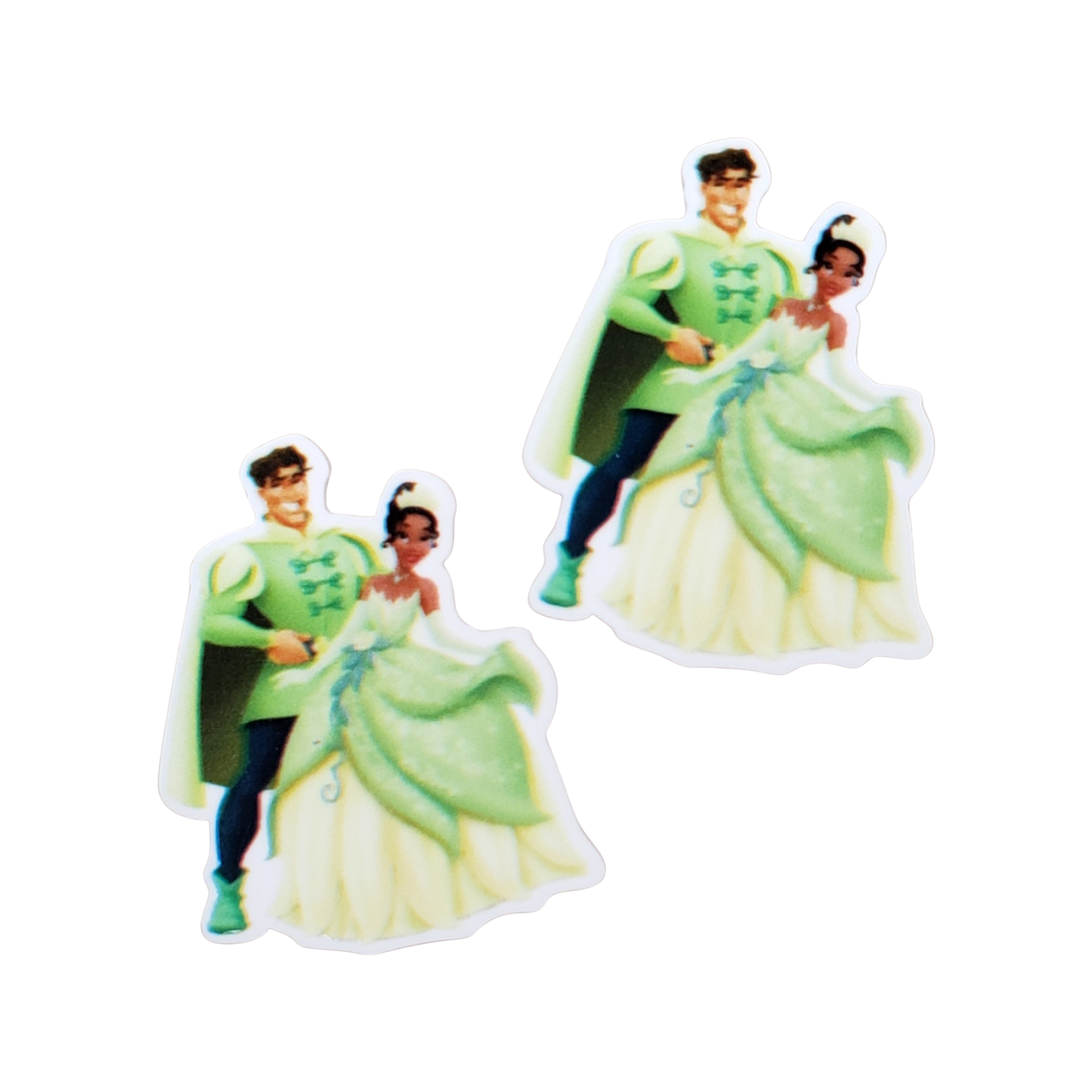 2pc Princess and the Frog Planar Resin