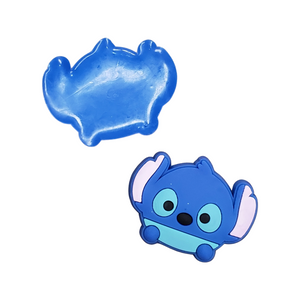 2pc Blue Stitch Soft PVC Resin