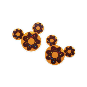 2pc Mickey Donut Planar Resin