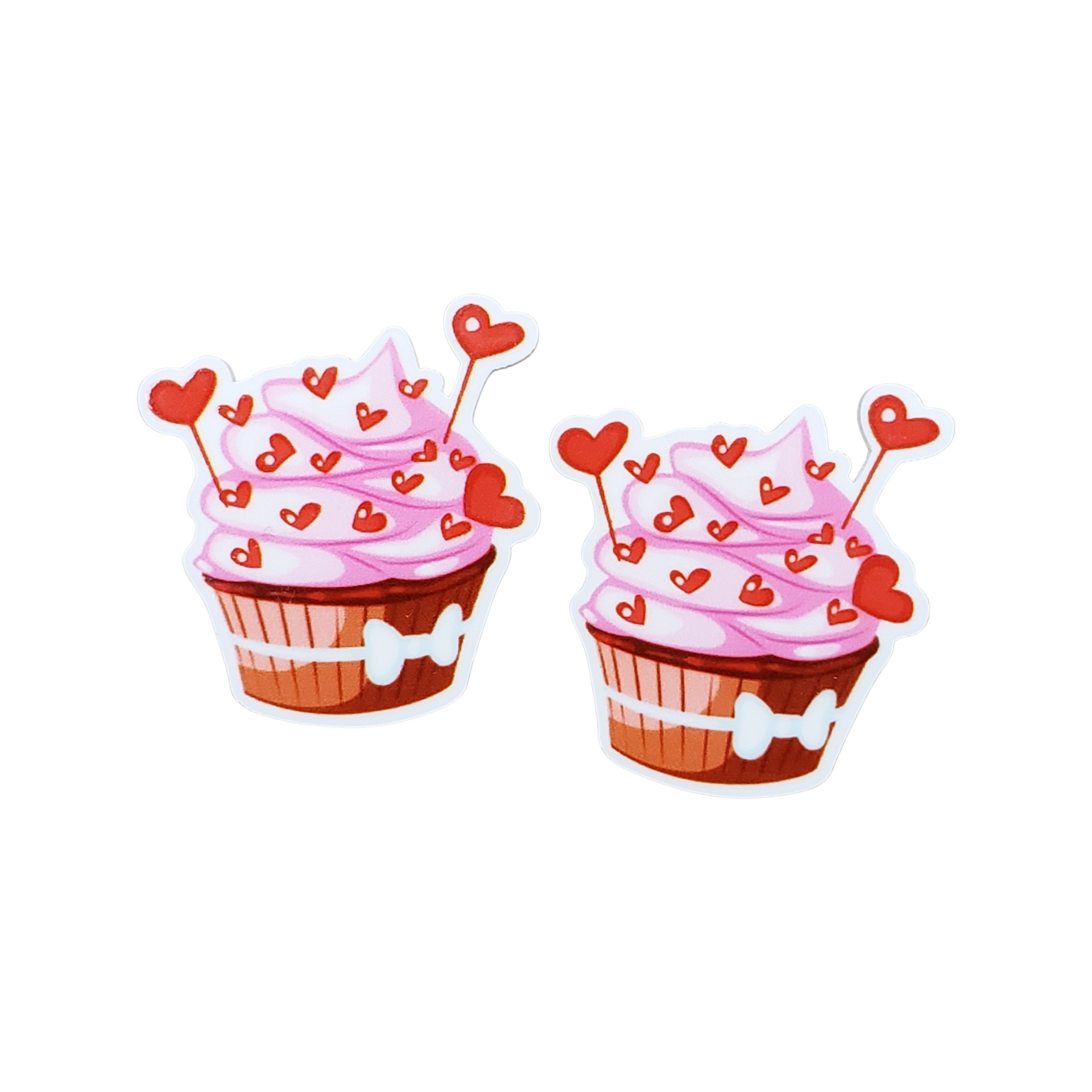 2pc Cupcake Planar Resin