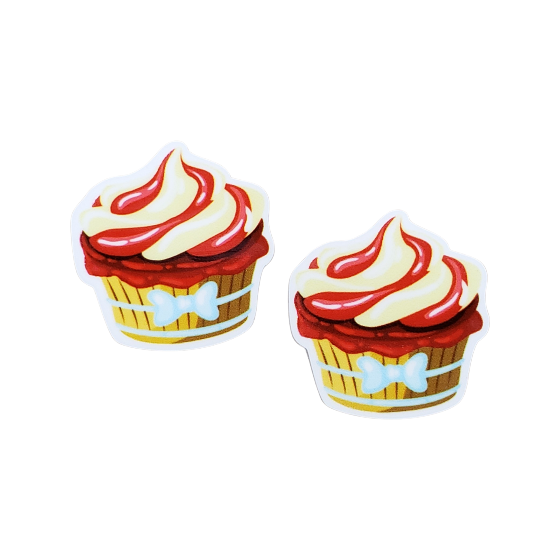 2pc Cupcake Planar Resin