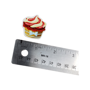 2pc Cupcake Planar Resin