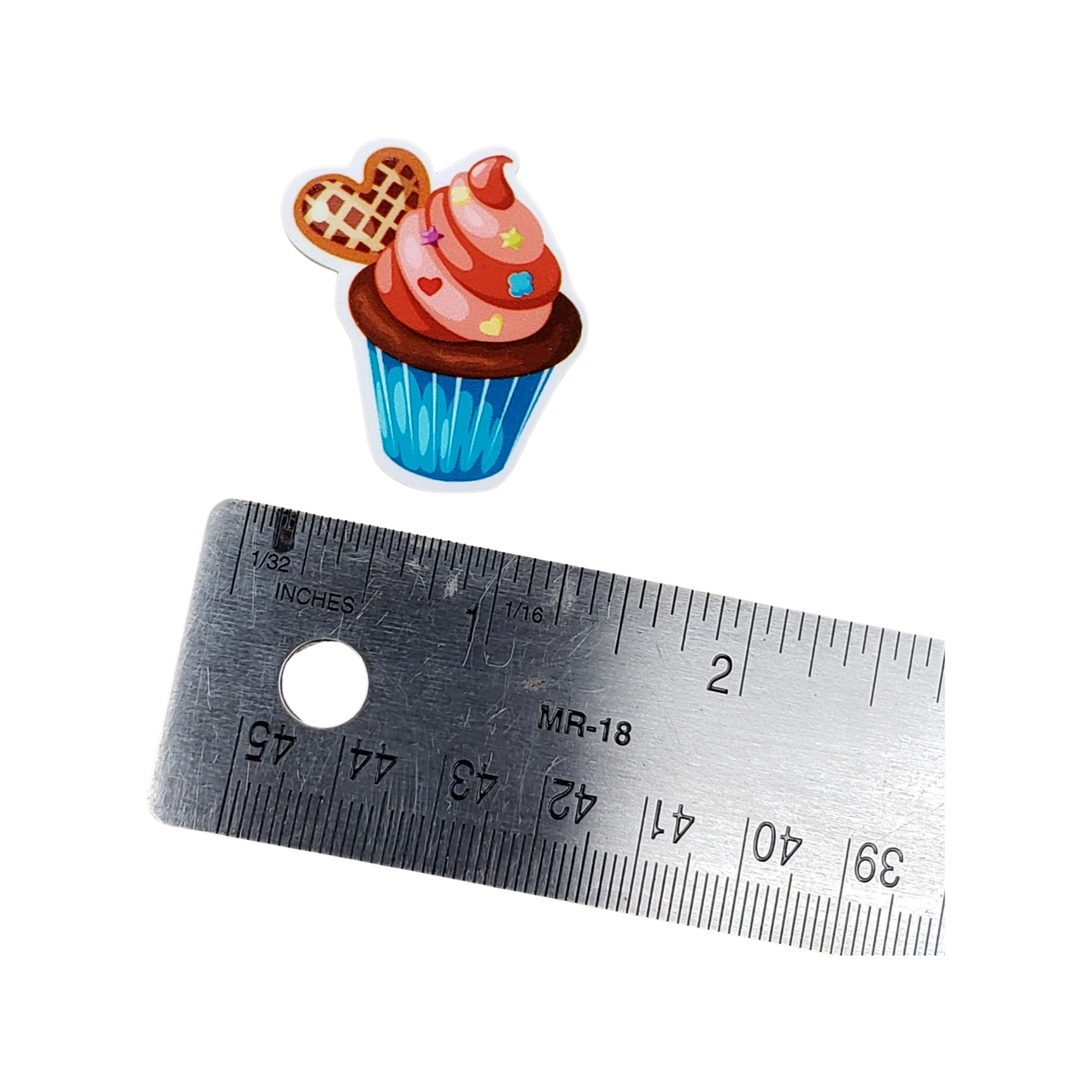 2pc Cupcake Planar Resin