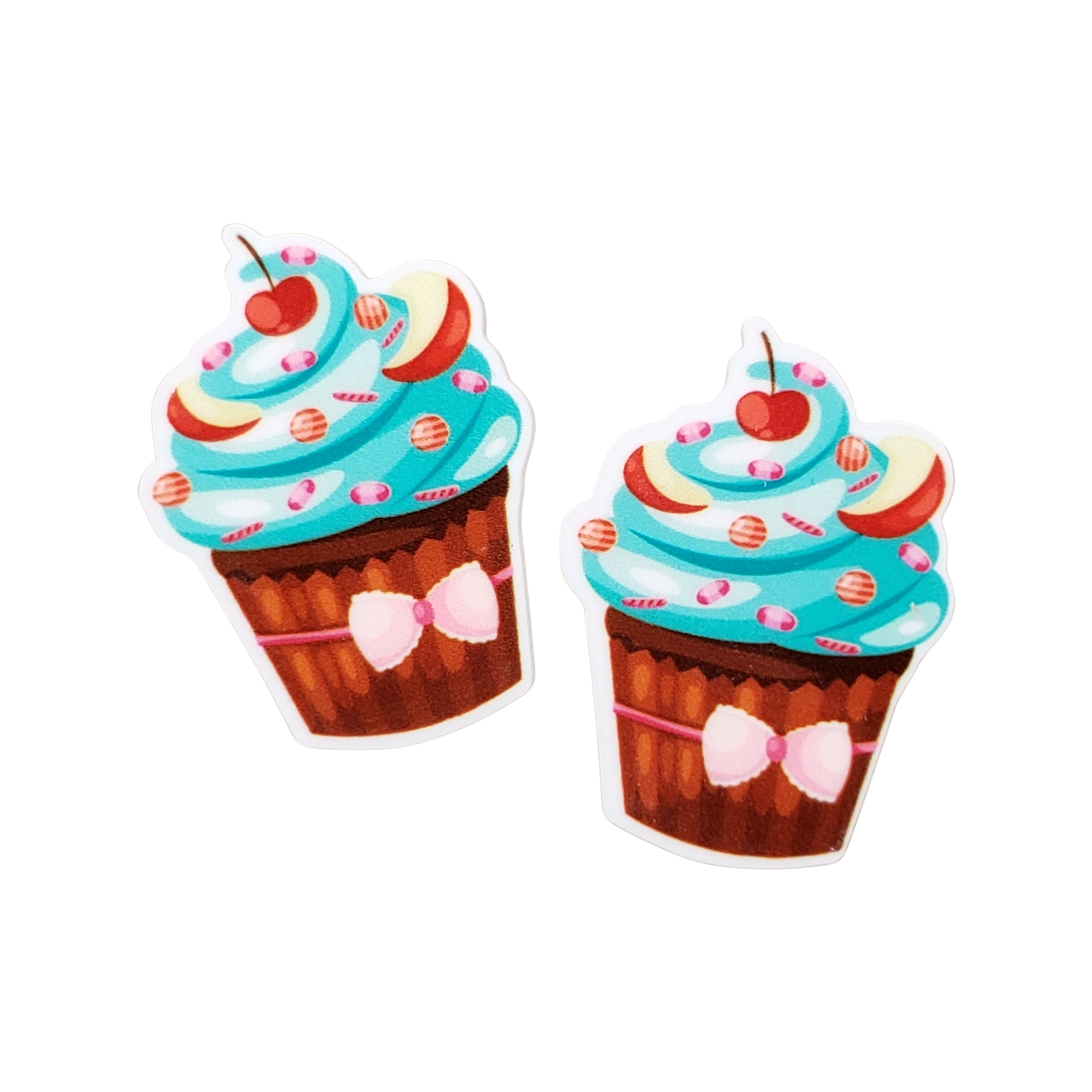 2pc Cupcake Planar Resin