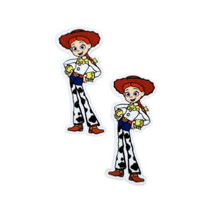 2pc Cowgirl Planar Resin