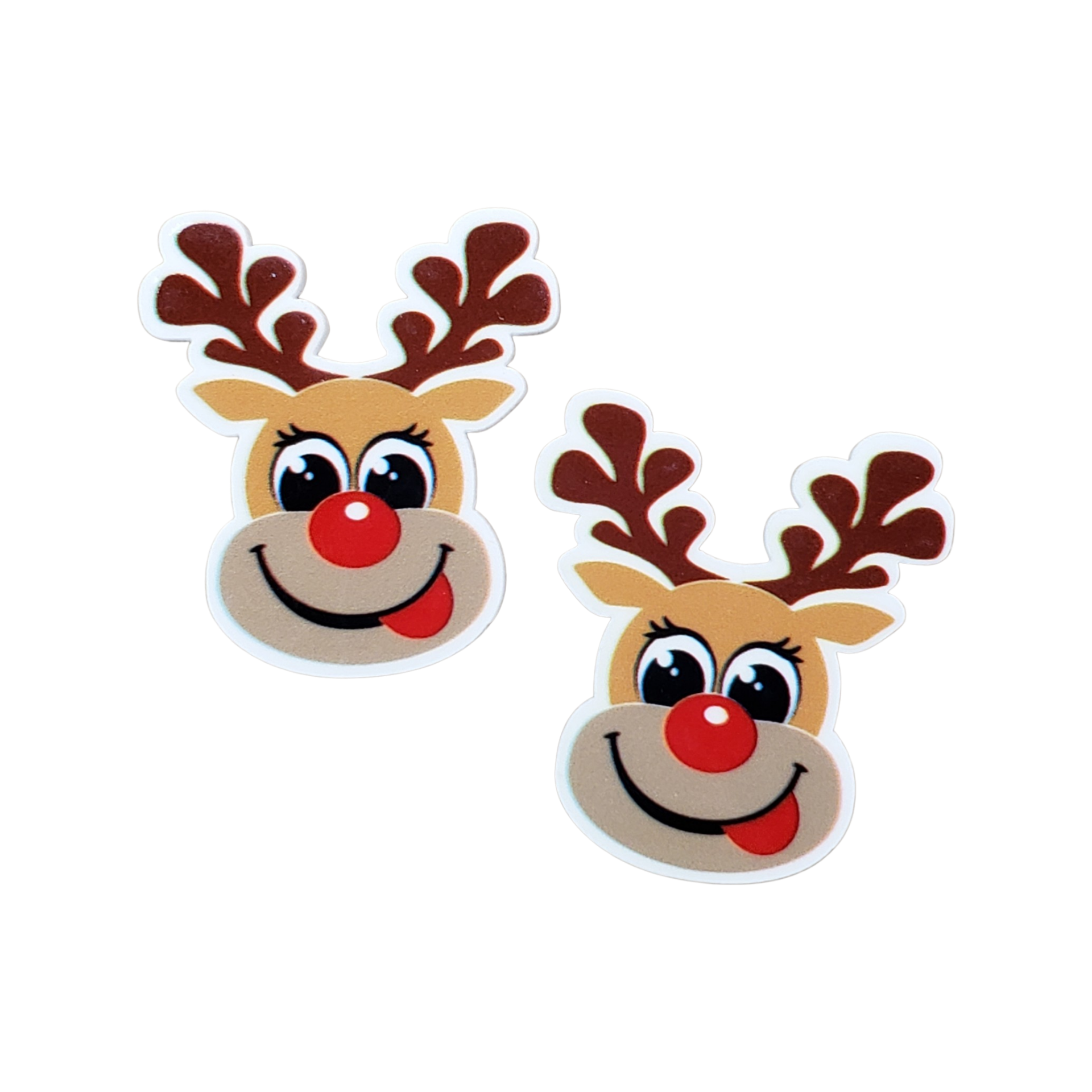 2pc Reindeer Planar Resin